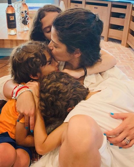  A Model, Camila Alves is a proud mother of three children