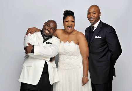 Mo'Nique and Sidney are blessed with twin sons