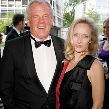 Nick with his present wife, Clytie Lane