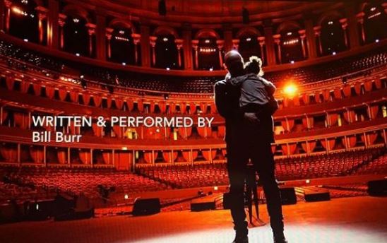 Bill Burr with his daughter, Kid, Lola Burr