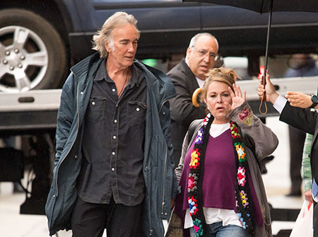 Johnny and Roseanne haven't announce their marriage yet