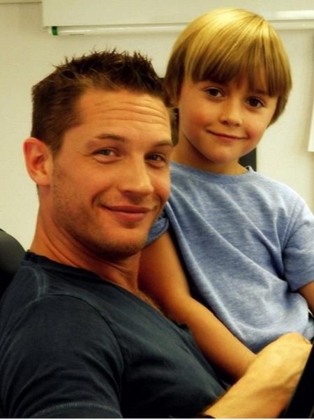 The actor, 42, Tom Hardy shares his firstborn son, Louis Thomas Hardy with his partner Rachael Speed