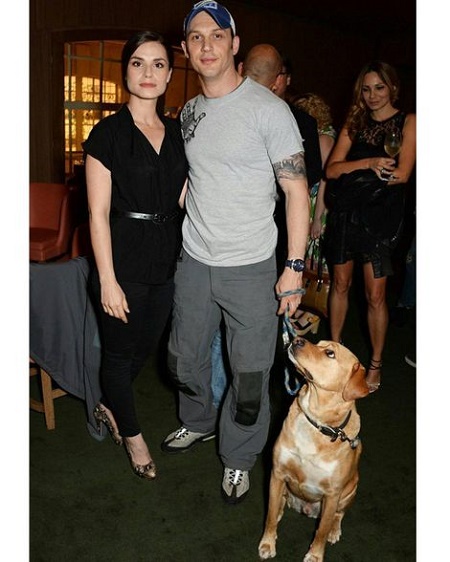 Charlotte Riley posted a image with her late dog Woodstock  on 5 June 2017 