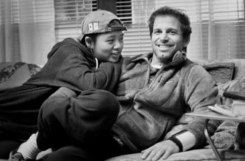 Autumn Snyder and Zack Snyder together