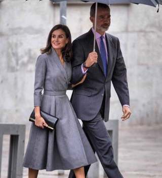 Queen Letizia and King Felipe