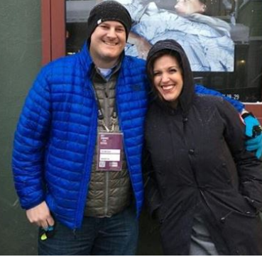 Alison Tolman And His Boyfriend Tom Mcclean