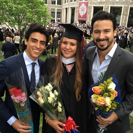 John Quinones shares three kids, Julian, Nicco, and Andrea with his first wife, Nancy