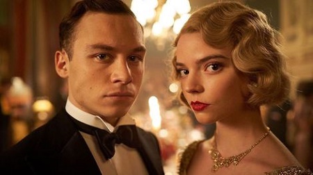 Finn Cole with his co-stars Anya Taylor-Joy
