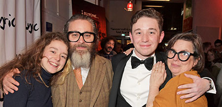 Andy's both kids are actors