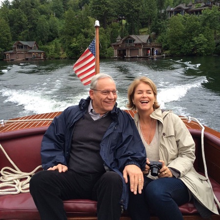 Bob Woodward married for a third time with Elsa Walsh on November 25, 1989