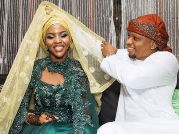 Mwana FA With His Beautiful Wife Helga Mwinjuma At Their Weddind Ceremony