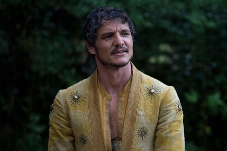 Lucas' brother Pedro Pascal as Oberyn Martell in Game of Thrones