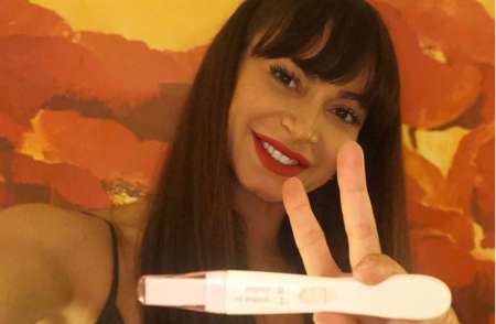 Karina Smirnoff with her Baby