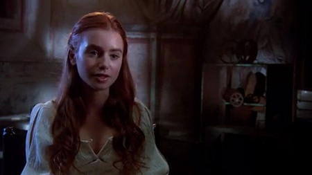 Lily Collins as Lucy in the thriller Priest