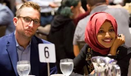 Ilhan Omar with Tim Mynett