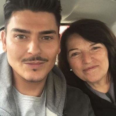 Mario Dedivanovic And His Mother