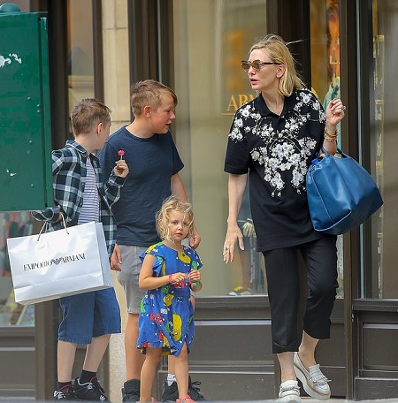 Elizabeth's actress Cate and her husband, Andrew Upton Adopted A Daughter in 2015