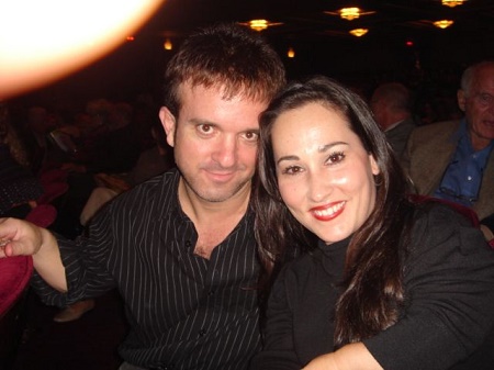 Meredith Eaton with her late husband, Michael Gilden