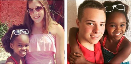 Lidya Jewett With Her Siblings