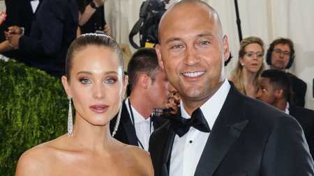 Hannah Jeter with her husband, Derek Jeter