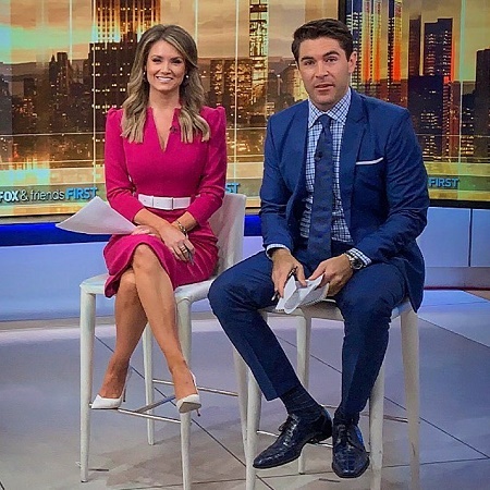 Rob Schmitt with his Co-anchor, Jillian Mele on FNC 