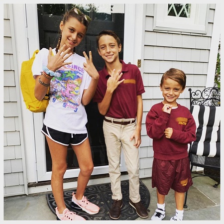 John Krueger and Paula Faris Have Three Children