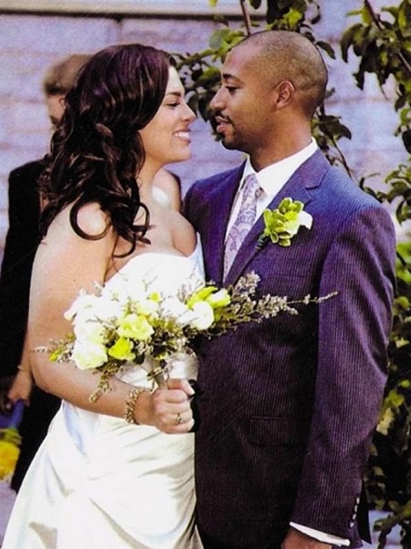  Justin Ervin and Ashley Graham at their Wedding Day