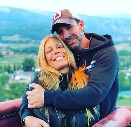 Jill Martin and her ex-fiance Erik Brooks enjoying a good time