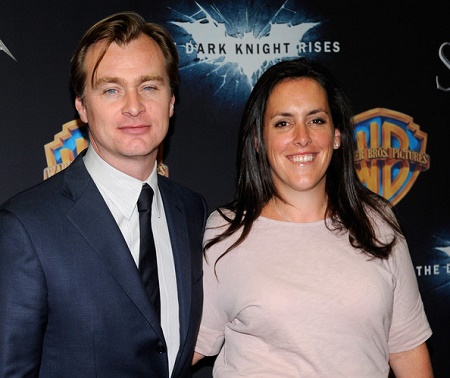  Emma Thomas with her spouse, Christopher Nolan