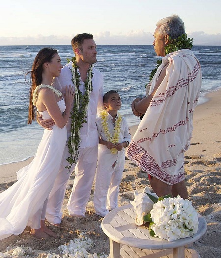 Megan Fox, and Brian Austin at their Wedding Days