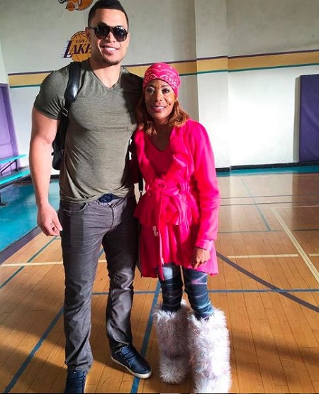 Mike Stanton' Former Wife, Jacinta and a Son Giancarlo Together