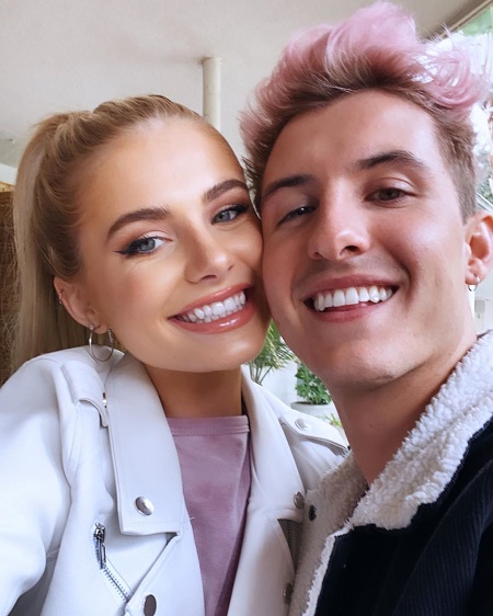 Demi Burnett Shared the Photo with Slater Davis Saying: "Quarantine ain’t so bad with you"