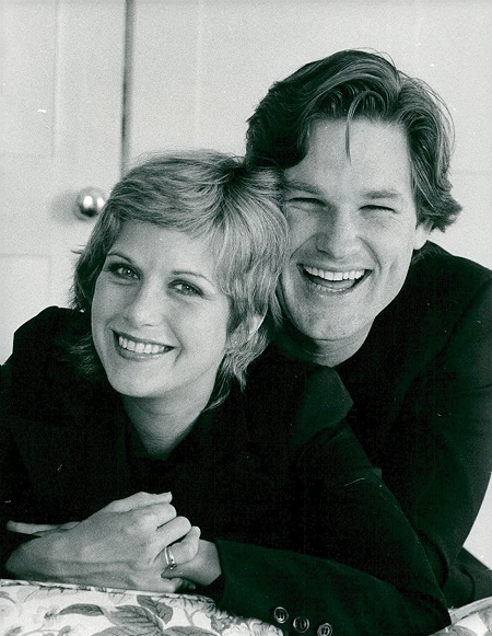 Kurt Russell and Season Hubley