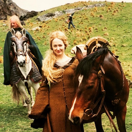 Miranda Otto as Eowyn in Peter Jackson's The Lord of the Rings film series 2, 3