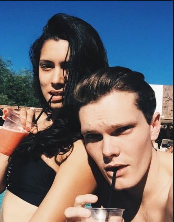 Miranda Rae Mayo And Her Ex-Boyfriend Luke Baines