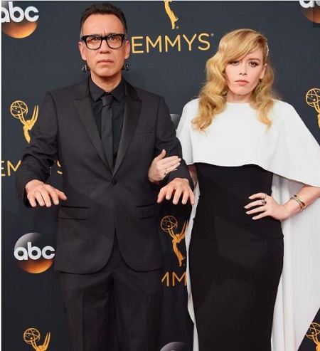 Fred Armisen and Natasha Lyonne attenss the Emmy Awards Together