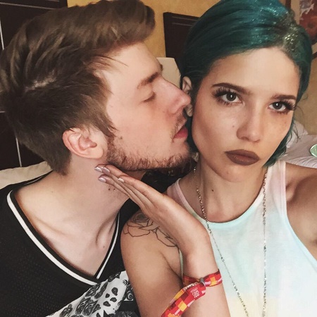 Halsey with her Ex-Boyfriend, Lido