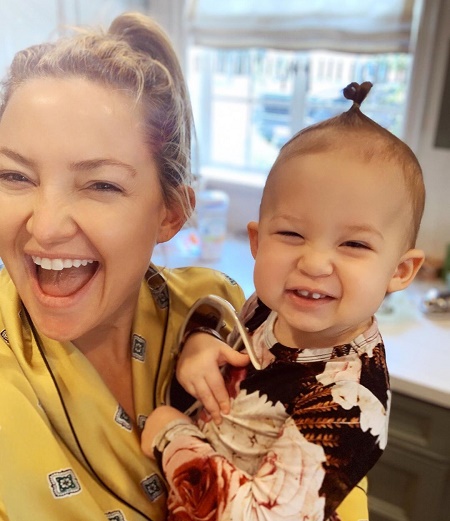 Kate Hudson With Her Daughter, Rani Rose Hudson Fujikawa