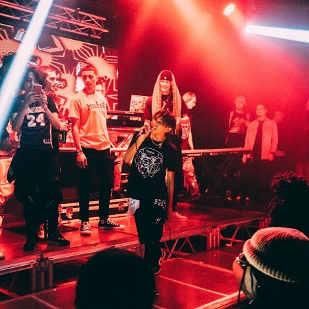 Kasseem Dean, Jr.'s Performing At A Stage