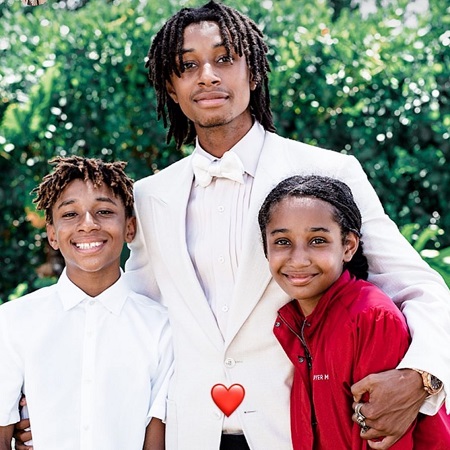  Genesis' Half Siblings, Kasseem, Nicole, and Prince Together