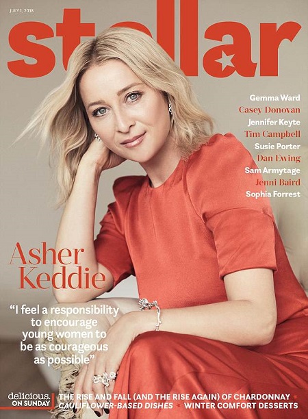 Asher Keddie's Photoshoot For Stellar