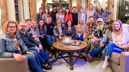 Miss Kay Robertson With Her Grandkids, Sons, and Daughter In Law