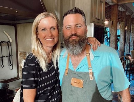  John Luke Robertson's father Willie Robertson and mother Korie Robertson.