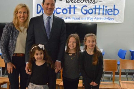 Scott Gottlieb and his family.