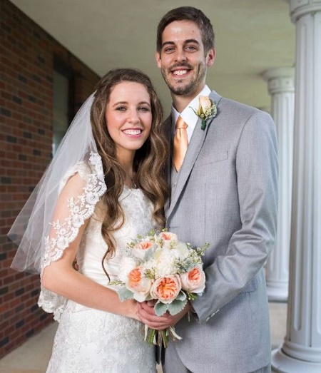 Jill Duggar Dillard and Derick Dillard At Their Wedding Day