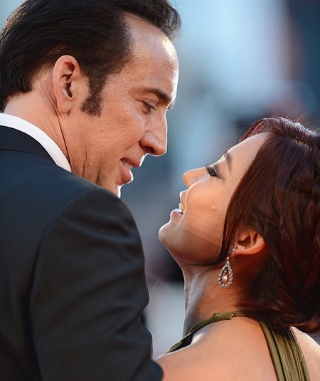 Alice Kim and Nicolas Cage From 2004 to 2016