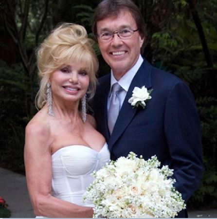 The Wedding Picture Of Loni Anderson and Bob Flick