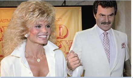 Loni Anderson and Her Third Husband, Burt Reynolds 