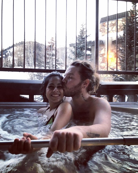 Benjamin Keough With His Girlfriend, Diana Pinto