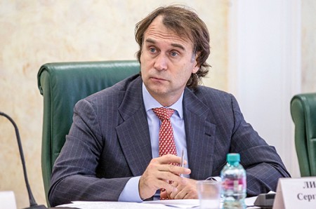 Sergey is married and has a son.